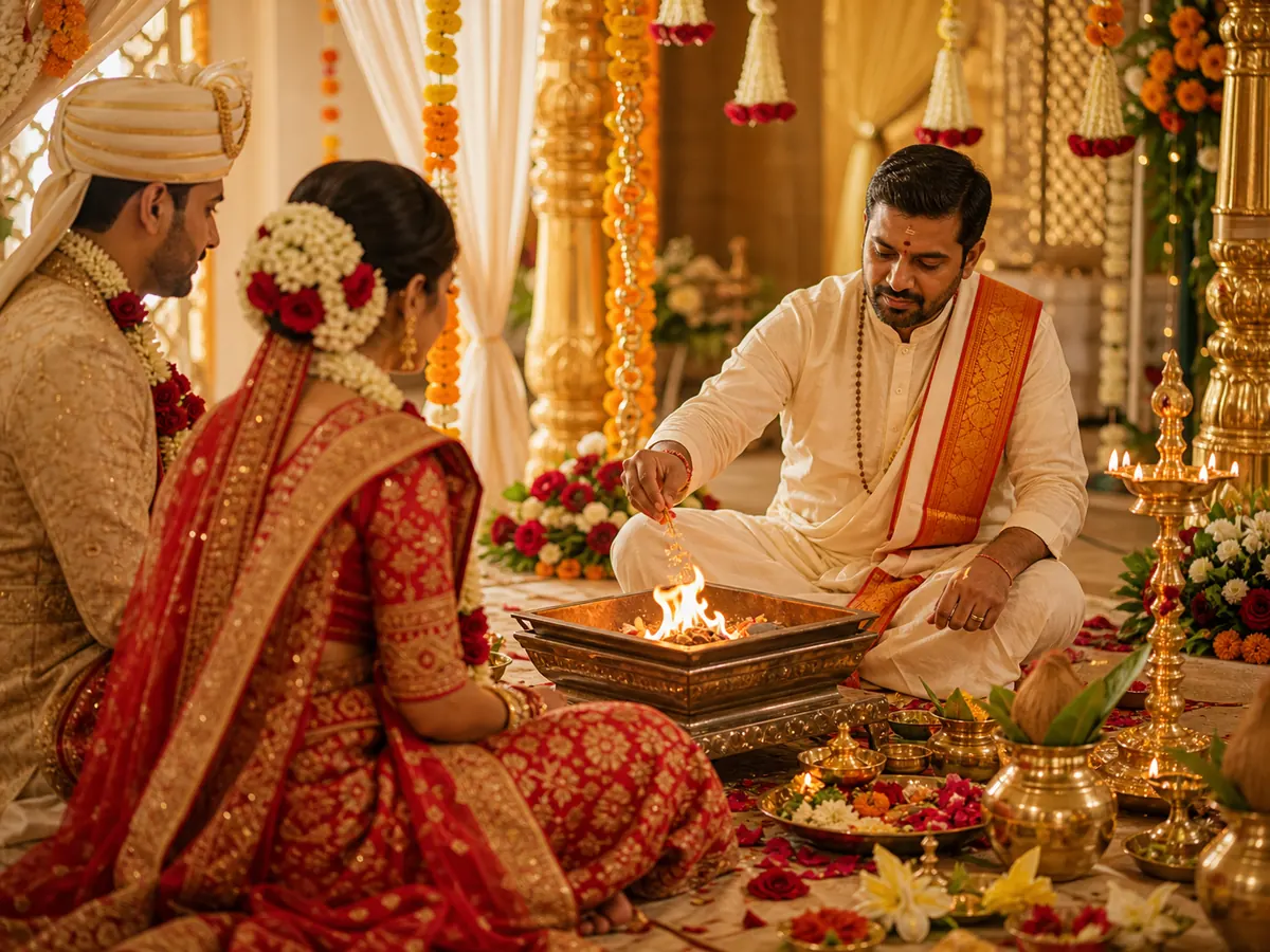 North Indian pandit Bangalore gallery - Real puja ceremony photographs by Best Hindi Pandit